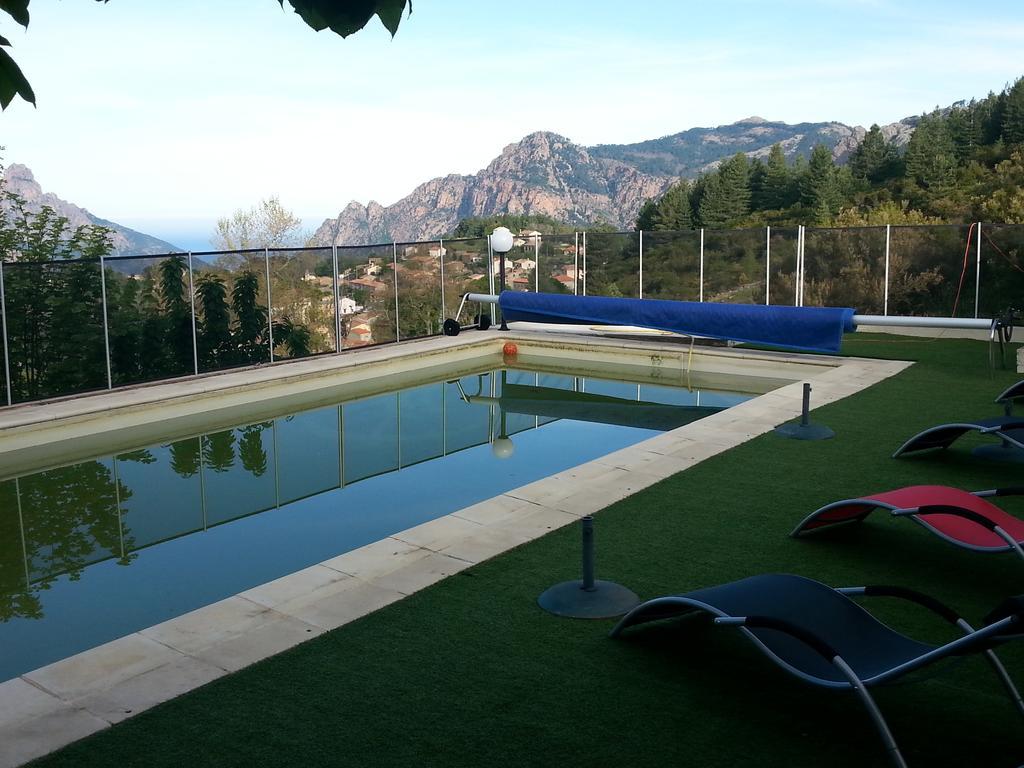 Hotel - Gites "U Pozzu" Evisa Exteriör bild