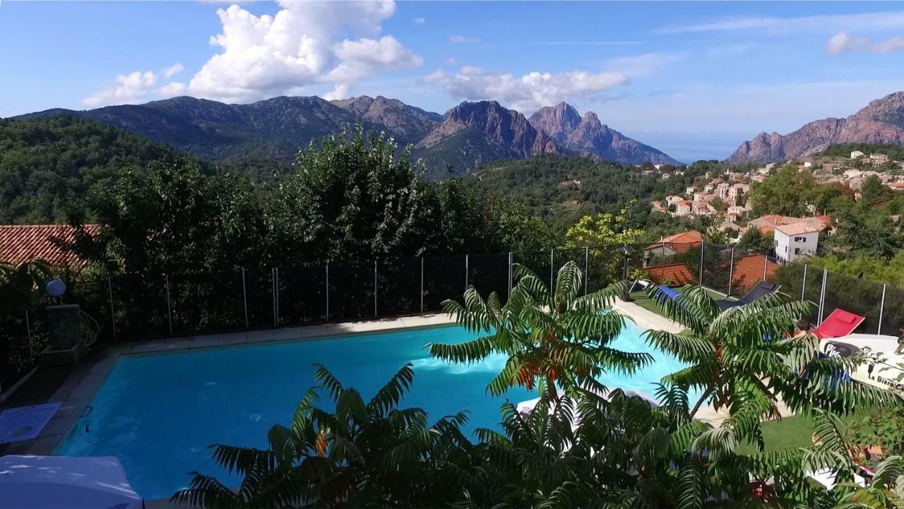 Hotel - Gites "U Pozzu" Evisa Exteriör bild